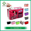 2016 whole professiona canvs cosmetic pouch/popular women cosmetic bag
